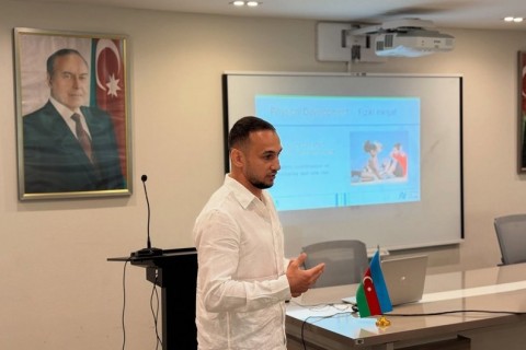 Qubada cüdo məşqçiliyi üzrə təhsil alan tələbələr üçün nəzəri dərslər - FOTO