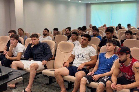 Начались занятия для студентов, обучающихся тренерскому делу по дзюдо - ФОТО