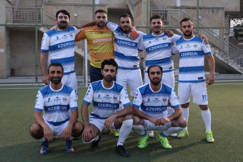 “Qarabağ”ın təşkilatçılığı ilə Milli Mətbuatın 150 illiyinə həsr olunan mini futbol turniri - FOTO