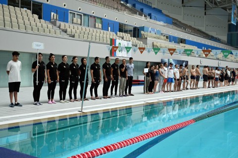 Dövlət qurumlarının əməkdaşları arasında üzgüçülük yarışında qaliblər bəlli olub - FOTO