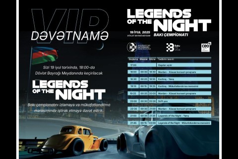 WATCH: “Legends of The Night” race to light up Baku