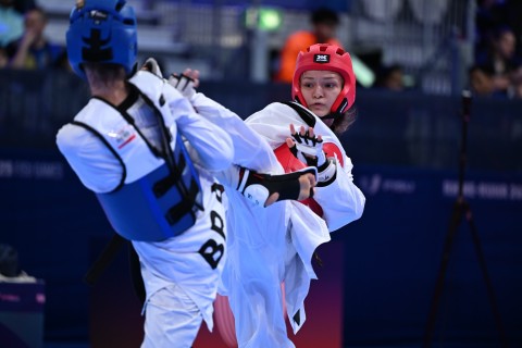 Universiade: Azerbaijani taekwondo athlete eliminated in round of 16