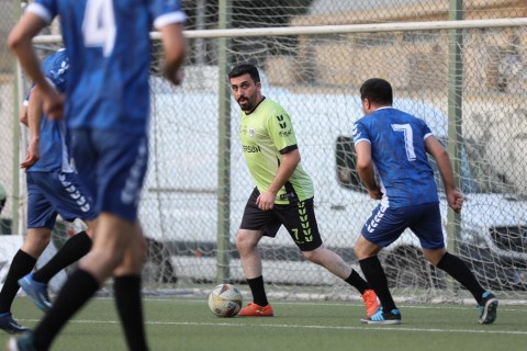 “Qarabağ”ın təşkilatçılığı ilə Milli Mətbuatın 150 illiyinə həsr olunan mini futbol turniri - FOTO