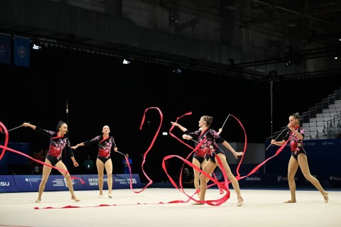 Universiada: Azərbaycan gimnastları iki qızıl, bir gümüş qazanıblar - YENİLƏNİB/FOTO
