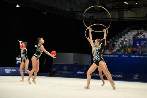 Universiada: Azərbaycan gimnastları iki qızıl, bir gümüş qazanıblar - YENİLƏNİB/FOTO