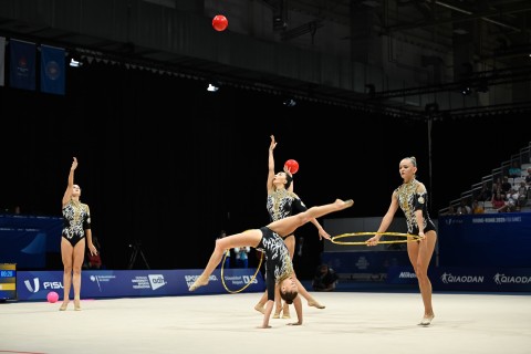 Universiada: Azərbaycan gimnastları iki qızıl, bir gümüş qazanıblar - YENİLƏNİB/FOTO