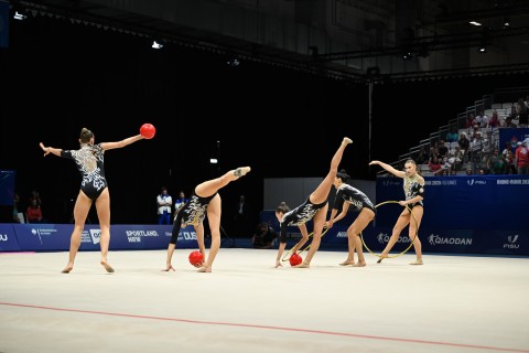 Universiada: Azərbaycan gimnastları iki qızıl, bir gümüş qazanıblar - YENİLƏNİB/FOTO