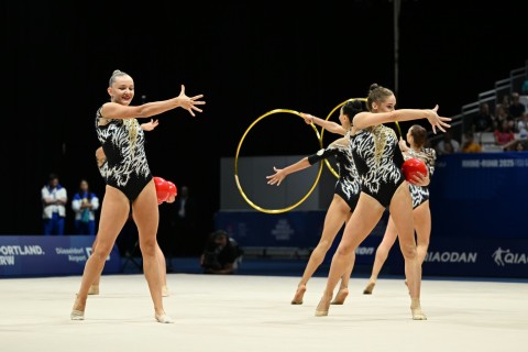 Universiada: Azərbaycan gimnastları iki qızıl, bir gümüş qazanıblar - YENİLƏNİB/FOTO