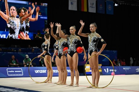 Universiada: Azərbaycan gimnastları iki qızıl, bir gümüş qazanıblar - YENİLƏNİB/FOTO