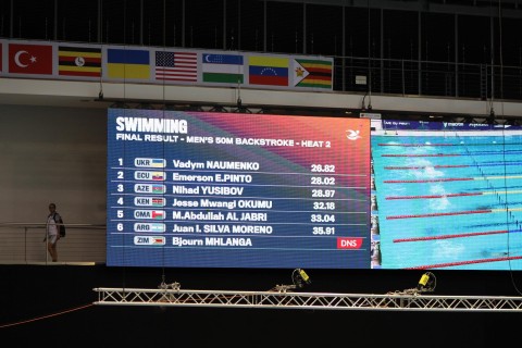 Universiada: Azərbaycanlı üzgüçülər yarımfinala çıxa bilməyiblər - FOTO