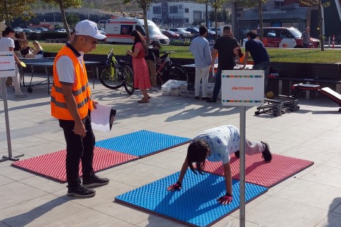 “Sağlam həyat” Dənizkənarı Milli Parkda - FOTO