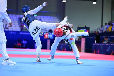Universiada: Azərbaycan taekvondoçusu 1/4 finalda uduzub