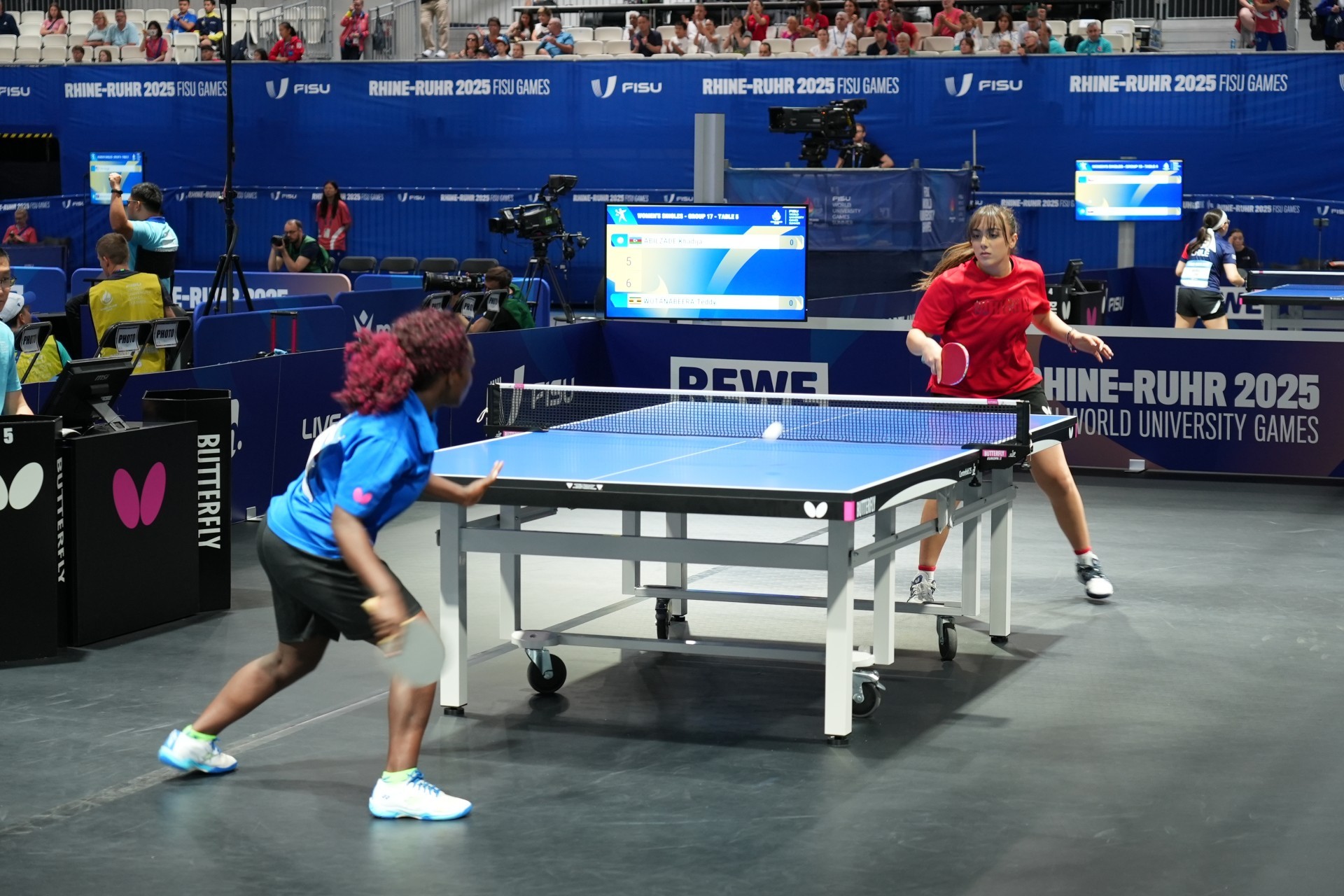 Universiada: stolüstü tennisçimiz fərdi və qoşa yarışlarda qalib gəlib - FOTO