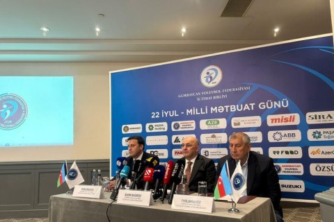 Azərbaycan Voleybol Federasiyası "İdman.biz"i təltif edib
