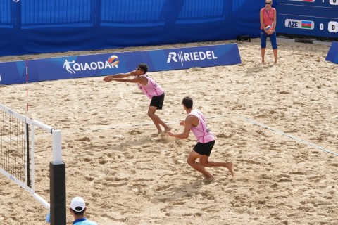 Universiada: Çimərlik voleybolçularımızdan məğlubiyyətlə start - FOTO