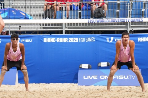 Universiada: Çimərlik voleybolçularımızdan məğlubiyyətlə start - FOTO