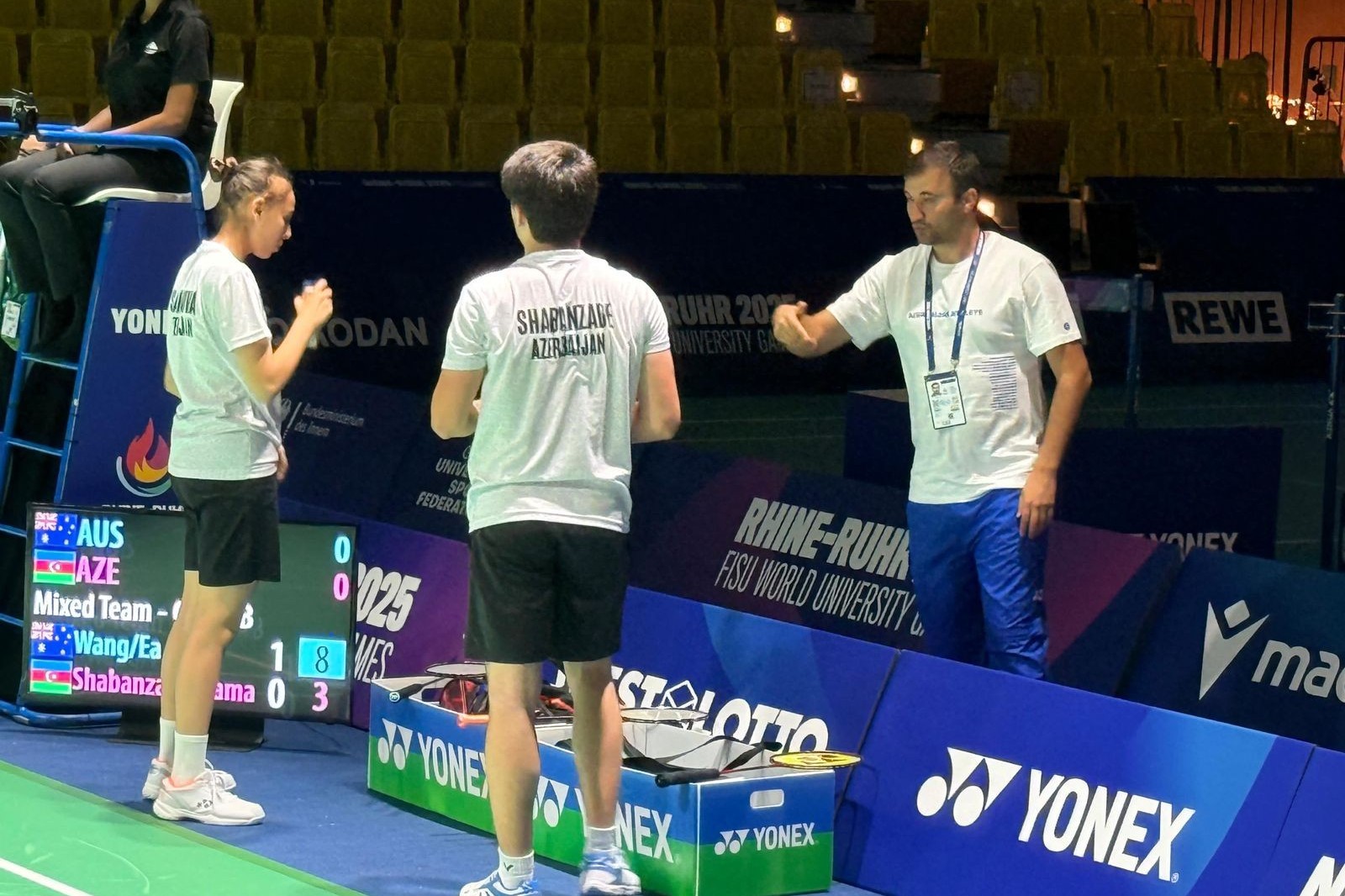 Universiada: Azərbaycan badmintonçularının ikinci məğlubiyyəti