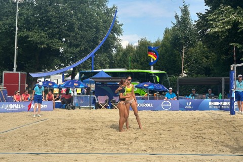 Universiada: Çimərlik voleybolçularımızdan qələbəsiz vida - VİDEO/YENİLƏNİB