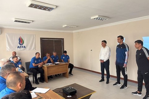 UEFA C coaching course kicks off in Nakhchivan