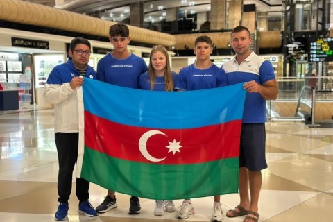 Kayak və kanoeçilərimiz dünya çempionatında iştirak etmək üçün Portuqaliyaya yollanıb