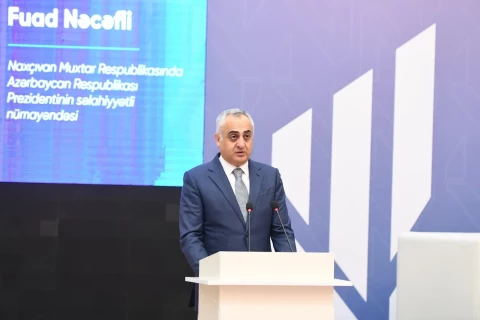 Səlahiyyətli nümayəndə "Araz-Naxçıvan"ı tarixi qələbə münasibətilə təbrik edib