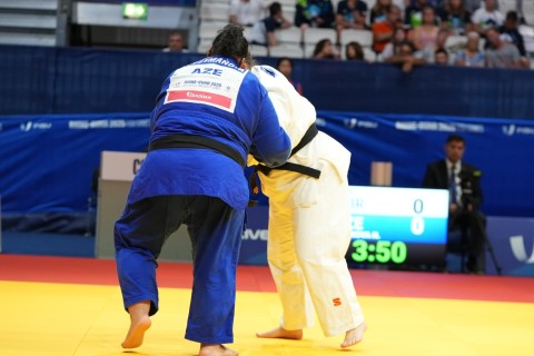 Universiada: Elcan Hacıyev finalda uduzub - YENİLƏNİB/FOTO/VİDEO