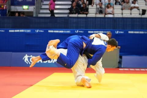 Universiada: Elcan Hacıyev finalda uduzub - YENİLƏNİB/FOTO/VİDEO