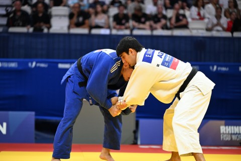 Universiada: Elcan Hacıyev finalda uduzub - YENİLƏNİB/FOTO/VİDEO