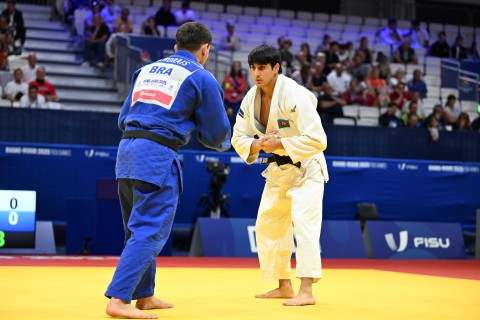 Universiada: Elcan Hacıyev finalda uduzub - YENİLƏNİB/FOTO/VİDEO