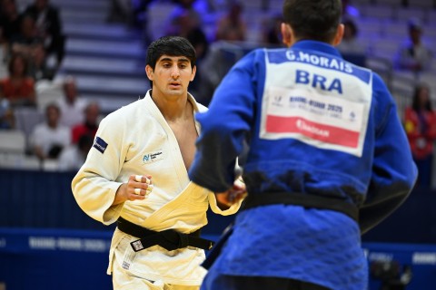 Universiada: Elcan Hacıyev finalda uduzub - YENİLƏNİB/FOTO/VİDEO