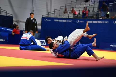 Universiada: Elcan Hacıyev finalda uduzub - YENİLƏNİB/FOTO/VİDEO