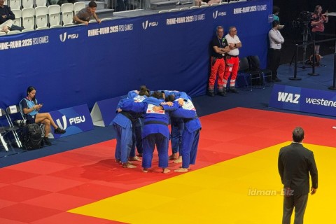 Universiada: Azərbaycan millisi Ekvadora qalib gəlib, Yaponiyaya uduzub - YENİLƏNİB/FOTO