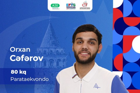 Parataekvondoçu Orxan Cəfərov gümüş medal qazanıb