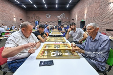 Bakıda nərd üzrə ölkə çempionatı keçirilib - FOTO