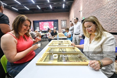Bakıda nərd üzrə ölkə çempionatı keçirilib - FOTO