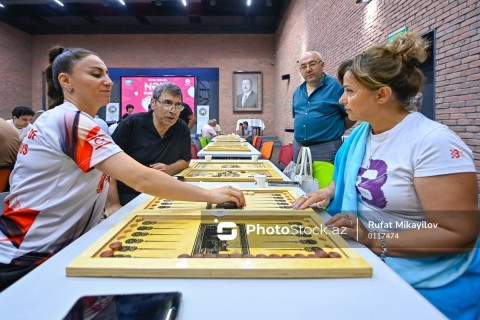 Bakıda nərd üzrə ölkə çempionatı keçirilib - FOTO