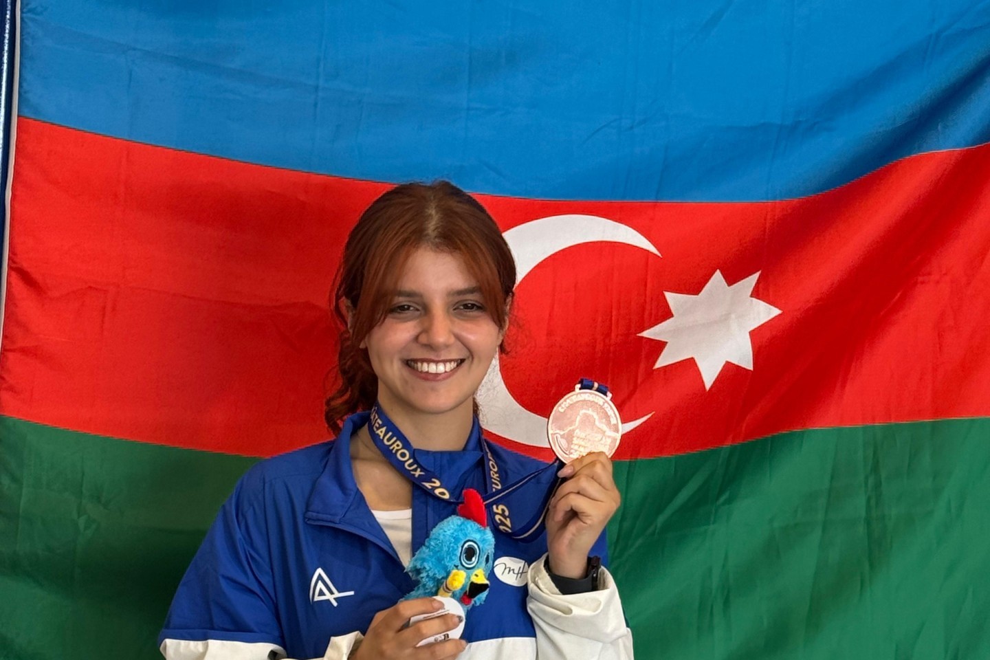 Азербайджанский стрелок завоевала бронзу на чемпионате Европы - ФОТО