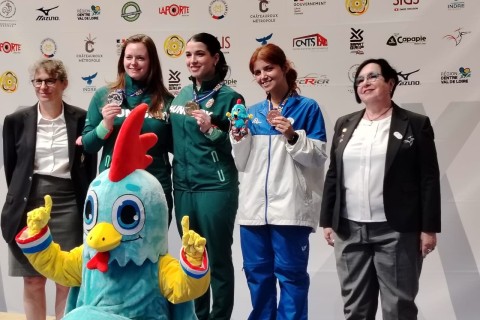 Atıcımız Avropa çempionatında üçüncü olub - FOTO