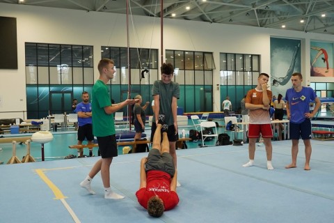 Bakıda gimnastika üzrə Avropa təlim-məşq düşərgəsi - FOTO