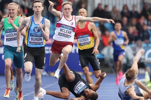 Britain’s top athletes compete in Birmingham for World Championships spots