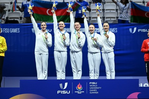 Azerbaijan’s Universiade medal count reaches 53