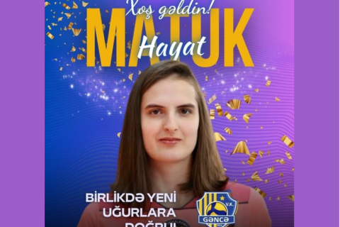 Ganja bolsters volleyball squad with Hayat Matuk signing