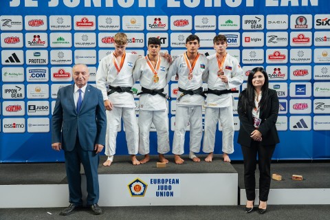 Azərbaycan cüdo yığması Avropa kubokunun qalibi olub - FOTO