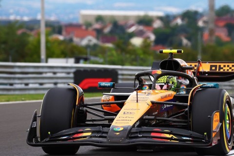 Lando Norris Macarıstan Qran Prisinin qalibi olub - VİDEO