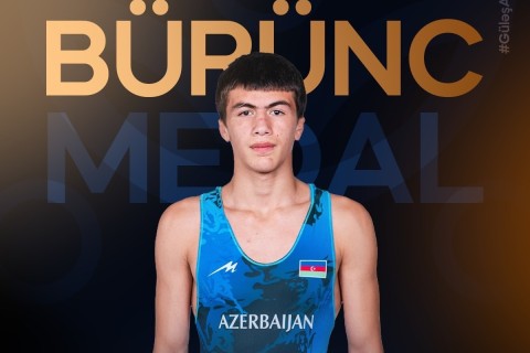 İki güləşçimiz bürünc medal qazanıb - YENİLƏNİB/FOTO