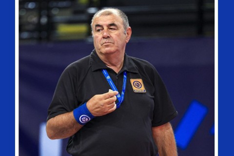 Azerbaijani referees officiate at U-17 World Wrestling Championship in Athens - PHOTO