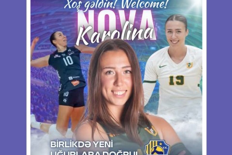 “Gəncə”də çex voleybolçu