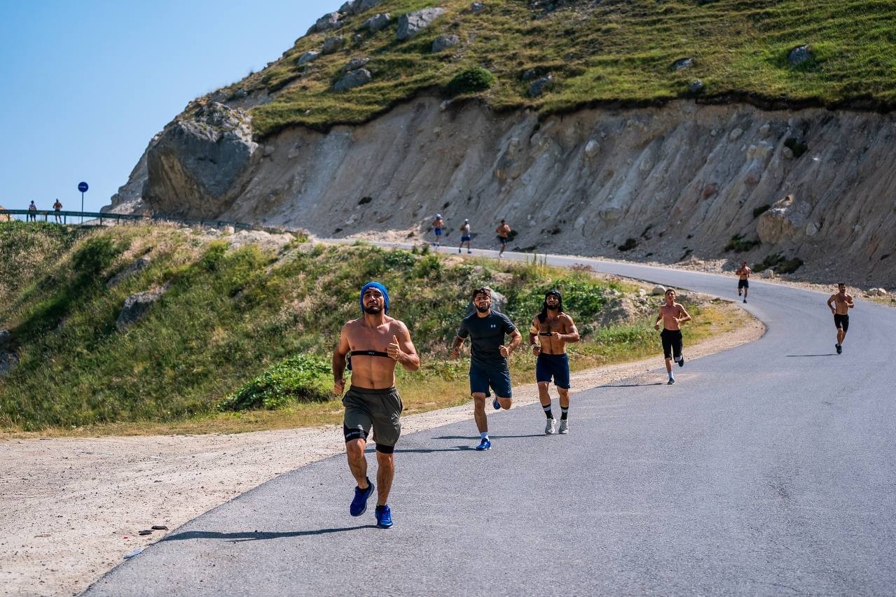 Azerbaijani judokas train at high altitude - PHOTO