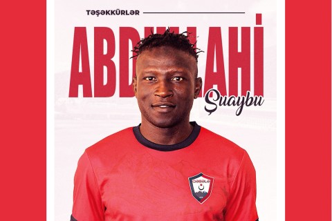 “Qəbələ” nigeriyalı futbolçu ilə yollarını ayırıb