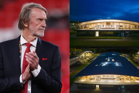 "МЮ" открыл обновленный тренировочный комплекс: "умные" писсуары, подводная беговая дорожка